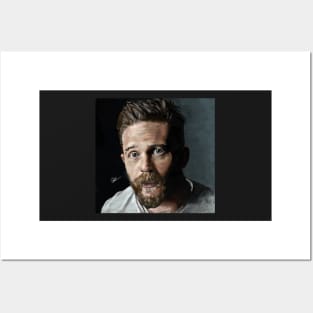 Tom Hardy Portrait Posters and Art